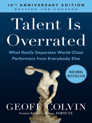 cover image of Talent Is Overrated